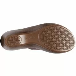 Eastland June Sandals - Womens Dark Walnut -Rogan‘s Shoes shop EA 323401 DWA4