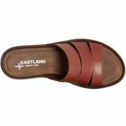 Eastland June Sandals - Womens Tan -Rogan‘s Shoes shop EA 323401 TAN3