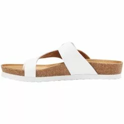 Eastland Shauna Sandals - Womens White -Rogan‘s Shoes shop EA 340208 WHT3
