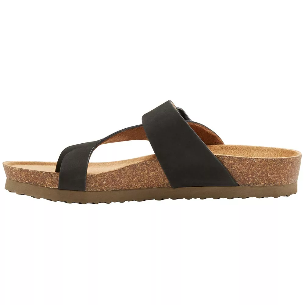 Eastland Shauna Sandals - Womens Black Nubuck 3 Eastland Shauna Sandals - Womens Black Nubuck - Image 3