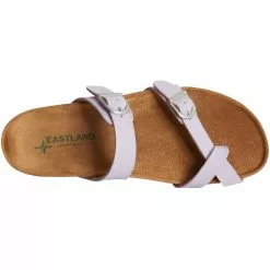 Eastland TiogoToe Loop Sandal - Womens Lilac -Rogan‘s Shoes shop EA 377229 LIL3