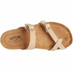 Eastland TiogoToe Loop Sandal - Womens Sand -Rogan‘s Shoes shop EA 377229 SAN3