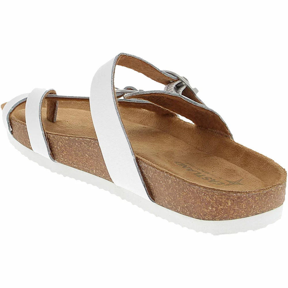Eastland TiogoToe Loop Sandal - Womens White 3 Eastland TiogoToe Loop Sandal - Womens White - Image 3