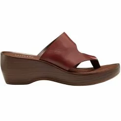Eastland Laurel Flip Flops - Womens Mahogany