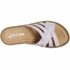 Eastland Poppy Slide Sandals - Womens Lilac -Rogan‘s Shoes shop EA 3860 79M LIL3