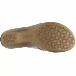 Eastland Poppy Slide Sandals - Womens Lilac -Rogan‘s Shoes shop EA 3860 79M LIL4