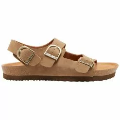 Eastland Charlestown Sandals - Womens Khaki Suede