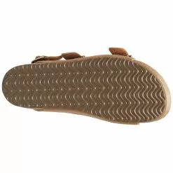 Eastland Charlestown Sandals - Womens Khaki Suede -Rogan‘s Shoes shop EA 3861 79M KHK4