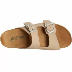 Eastland Womens Cambridge 2 Strap Sandals Light Grey -Rogan‘s Shoes shop EA 3865 79M LGR3