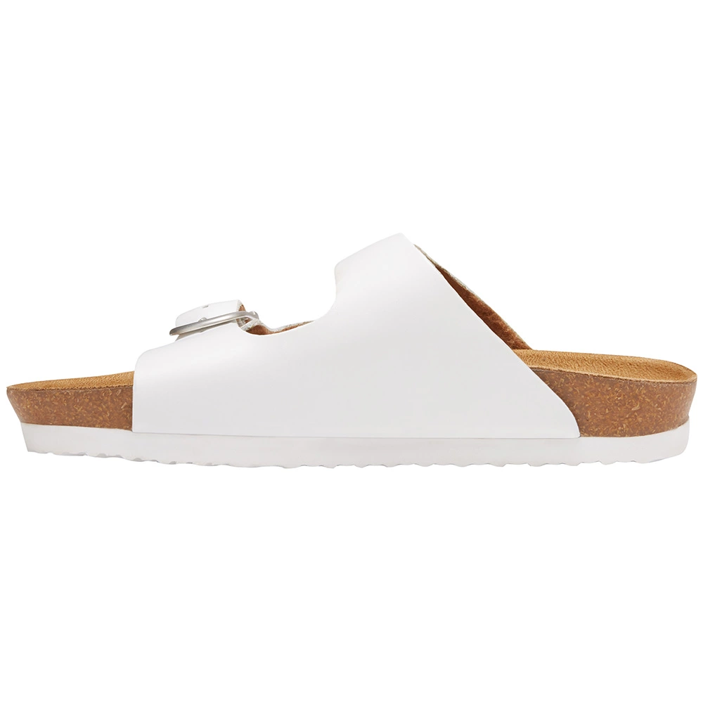 Eastland Womens Cambridge 2 Strap Sandals White 3 Eastland Womens Cambridge 2 Strap Sandals White - Image 3