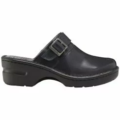 Eastland Mae Clogs Casual Shoes - Womens Navy