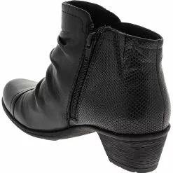 Earth Origins Marietta Malcolm Ankle Boots - Womens Black -Rogan‘s Shoes shop EO 206695W BLK3
