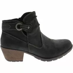 Earth Origins Oakland Adele Ankle Boots - Womens Black