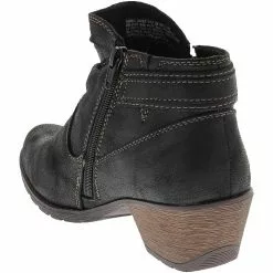 Earth Origins Oakland Adele Ankle Boots - Womens Black -Rogan‘s Shoes shop EO 206908W BLK3