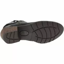 Earth Origins Oakland Adele Ankle Boots - Womens Black -Rogan‘s Shoes shop EO 206908W BLK4