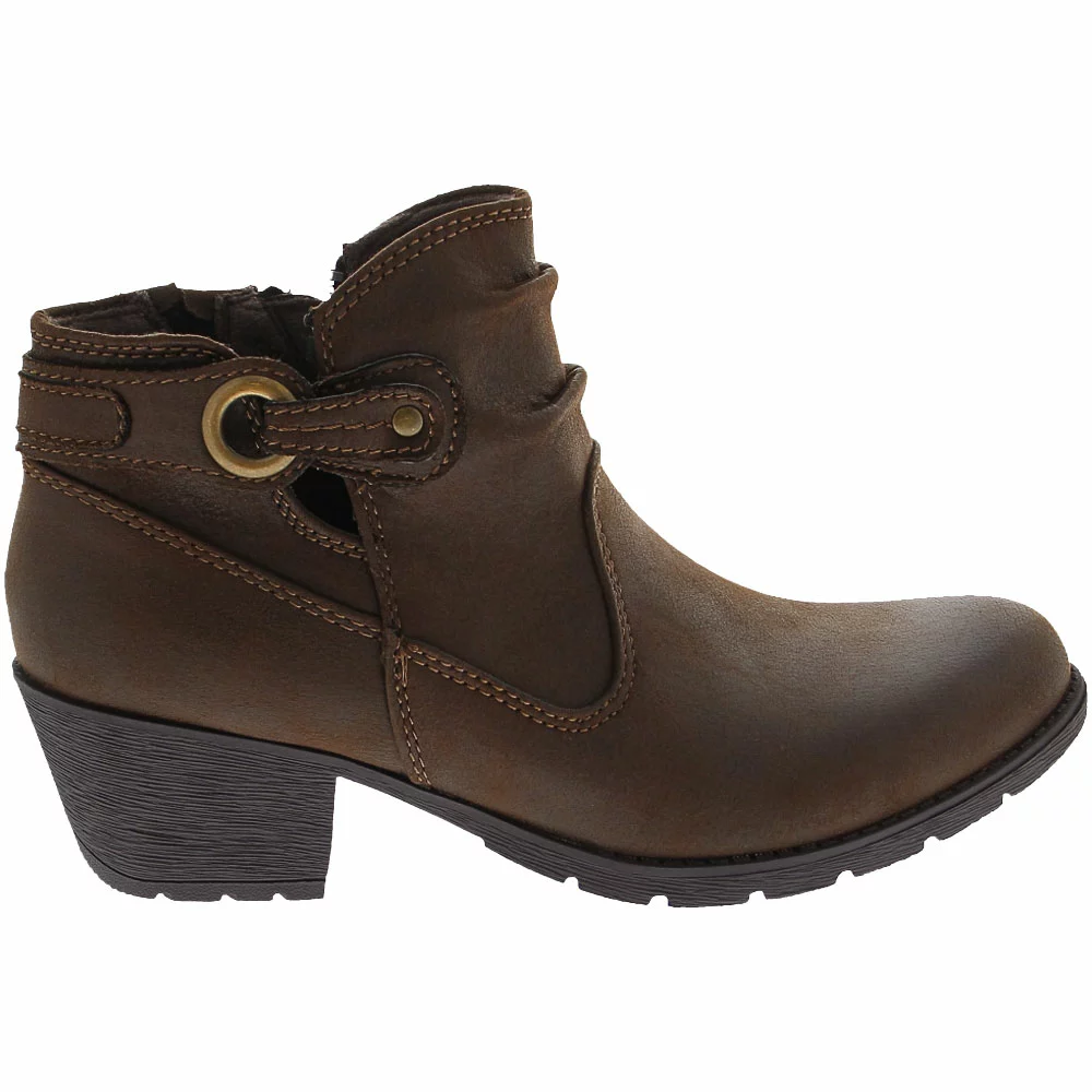 Earth Origins Oakland Adele Ankle Boots - Womens Brown 1 Earth Origins Oakland Adele Ankle Boots - Womens Brown