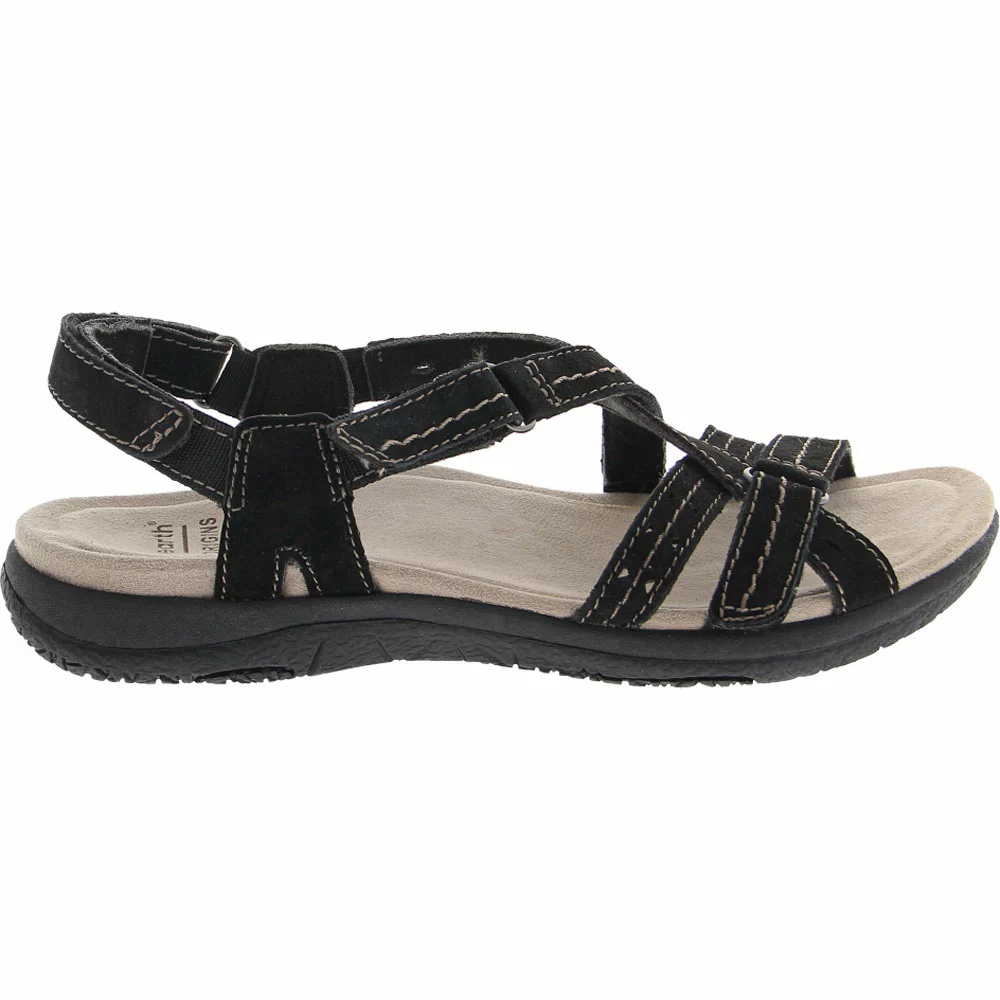 Earth Origins Savoy Sammie Sandals - Womens Black 1 Earth Origins Savoy Sammie Sandals - Womens Black
