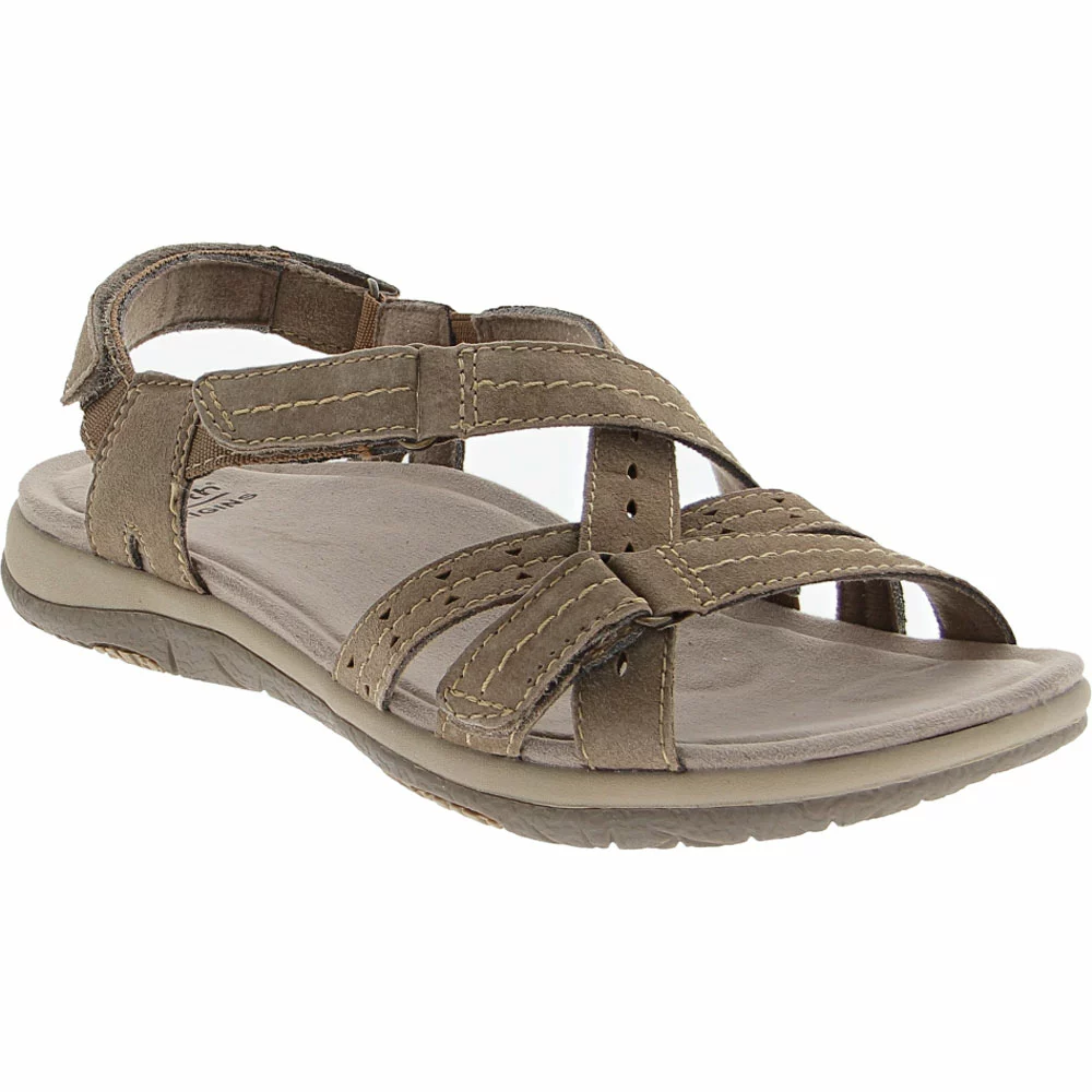 Earth Origins Savoy Sammie Sandals - Womens Brown 2 Earth Origins Savoy Sammie Sandals - Womens Brown - Image 2