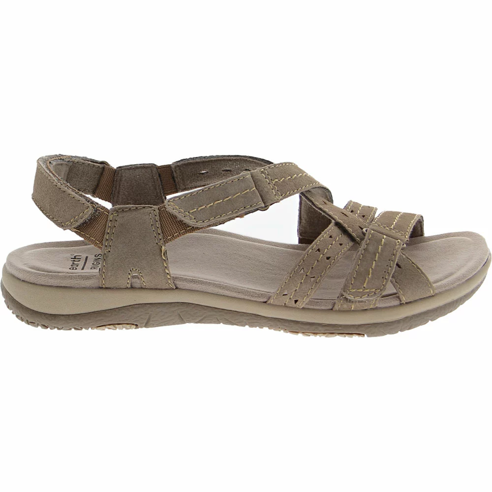 Earth Origins Savoy Sammie Sandals - Womens Brown 1 Earth Origins Savoy Sammie Sandals - Womens Brown