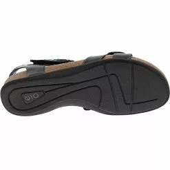 Earth Origins Bria Sandals - Womens Black -Rogan‘s Shoes shop EO 207771W BLK4