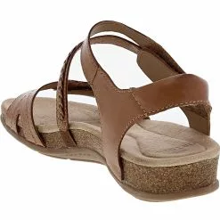 Earth Origins Bria Sandals - Womens Alpaca -Rogan‘s Shoes shop EO 207771W BRN3