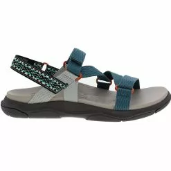 Earth Origins Veda Womens Sport Sandals Bright Blue