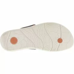 Earth Origins Dania Flip Flops Womens Sandals Black -Rogan‘s Shoes shop EO 7255843 BLK4