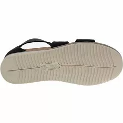 Eurosoft Landry II Wedge Womens Sandals Black -Rogan‘s Shoes shop ES ES00028 BLK4