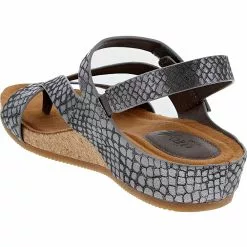 Eurosoft Gianetta Sandals - Womens Anthracite -Rogan‘s Shoes shop ES ES00102 SIL3