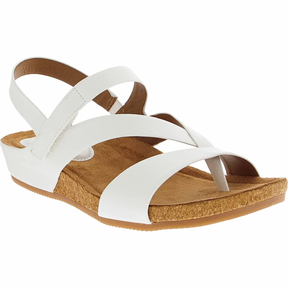 Eurosoft Gianetta Sandals - Womens White 2 Eurosoft Gianetta Sandals - Womens White - Image 2