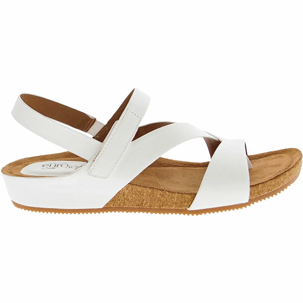 Eurosoft Gianetta Sandals - Womens White 1 Eurosoft Gianetta Sandals - Womens White