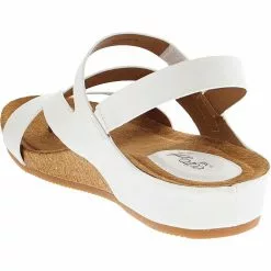 Eurosoft Gianetta Sandals - Womens White 6 Eurosoft Gianetta Sandals - Womens White -Rogan‘s Shoes shop ES ES00102 WHT3