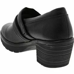 Eurosoft Tarra Womens Slip On Clog Black -Rogan‘s Shoes shop ES ES00239 BLK3