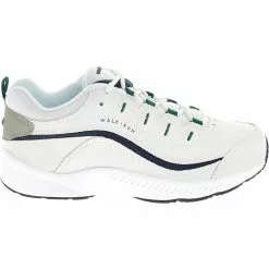 Easy Spirit Romy Walking Shoes - Womens White Navy Green