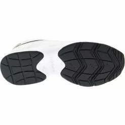 Easy Spirit Romy Walking Shoes - Womens White Navy Green -Rogan‘s Shoes shop EZ ROMY WHT4