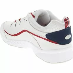 Easy Spirit Romy Walking Shoes - Womens White Red 6 Easy Spirit Romy Walking Shoes - Womens White Red -Rogan‘s Shoes shop EZ ROMY WRD3