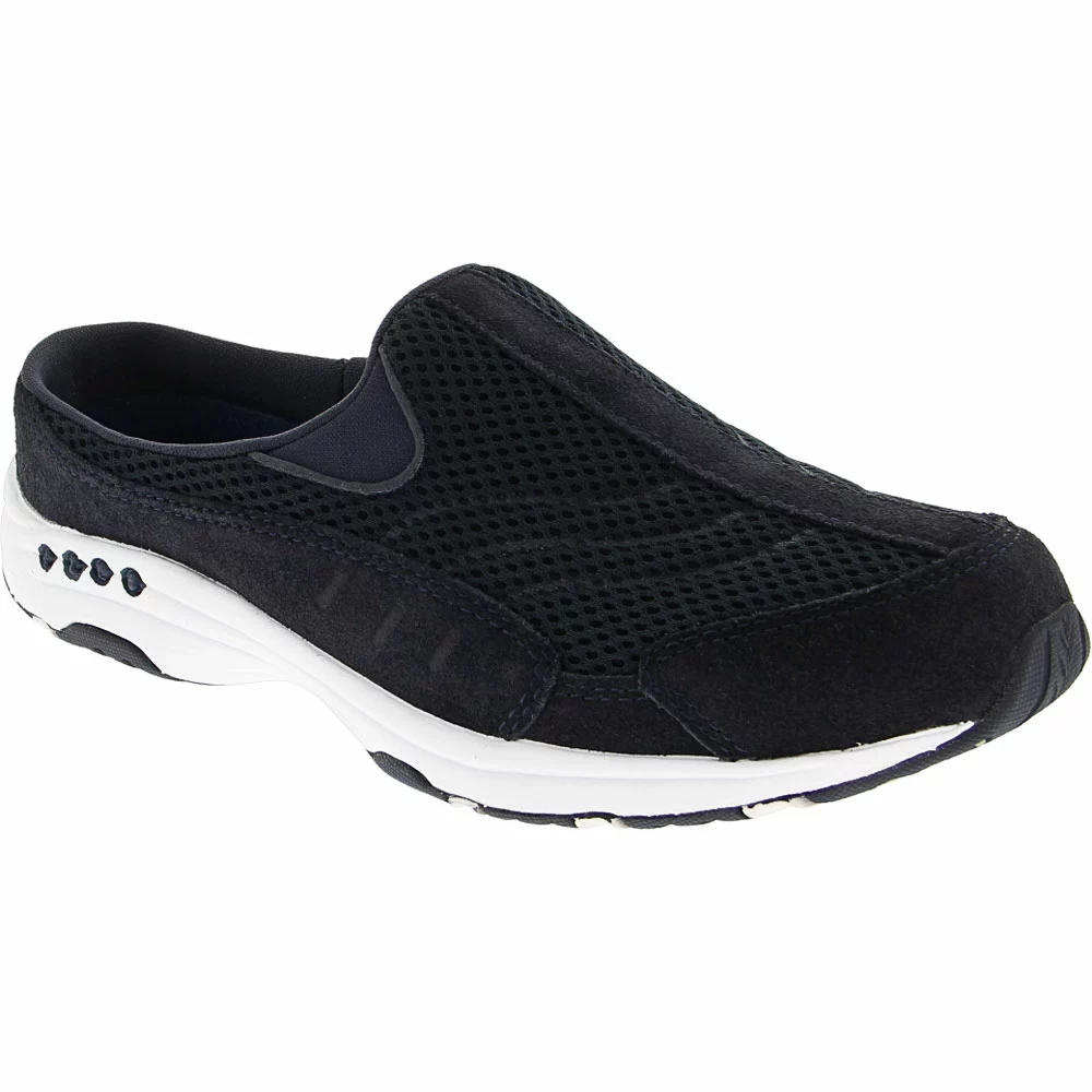 Easy Spirit Traveltime Slip On Shoes - Womens Navy White 2 Easy Spirit Traveltime Slip On Shoes - Womens Navy White - Image 2