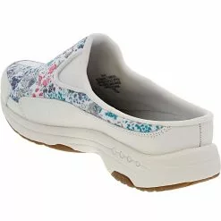 Easy Spirit Traveltime Slip On Shoes - Womens White Blue -Rogan‘s Shoes shop EZ TRAVELTI WBL3