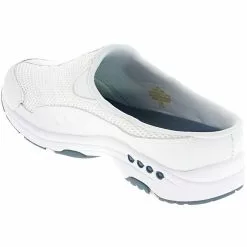 Easy Spirit Traveltime Slip On Shoes - Womens White Lite Blue -Rogan‘s Shoes shop EZ TRAVELTI WHT3