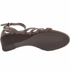 Franco Sarto Della Sandals - Womens Brown -Rogan‘s Shoes shop FC DELLA BRN4