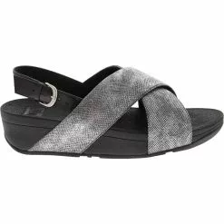 FitFlop Lulu Cross Back Strap Sandals - Womens Black