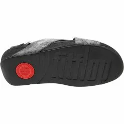 FitFlop Lulu Cross Back Strap Sandals - Womens Black -Rogan‘s Shoes shop FF K54 547 BLK4