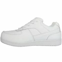 Genuine Grip 215 Non-Safety Toe Work Shoes - Womens White -Rogan‘s Shoes shop GG 215 WHT3