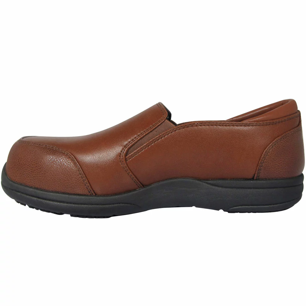 Genuine Grip 351 Composite Toe Work Shoes - Womens Caramel 3 Genuine Grip 351 Composite Toe Work Shoes - Womens Caramel - Image 3