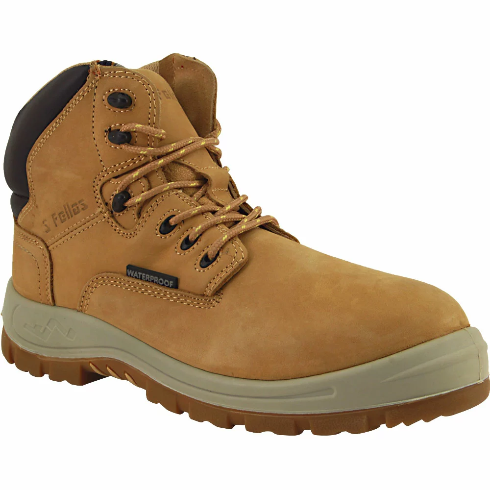 Genuine Grip 652 Composite Toe Work Boots - Womens Wheat 2 Genuine Grip 652 Composite Toe Work Boots - Womens Wheat - Image 2