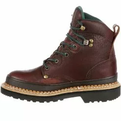 Georgia Boot G3374 Safety Toe Work Boots - Womens Brown -Rogan‘s Shoes shop GO G3374 BRN3