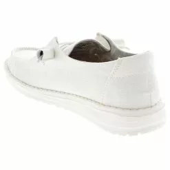 Hey Dude Wendy Chambray Slip On Casual Shoes - Womens Chambray White -Rogan‘s Shoes shop HD 21410522 WWW3