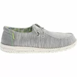 Hey Dude Wendy Stretch Slip On Casual Shoes - Womens Grey