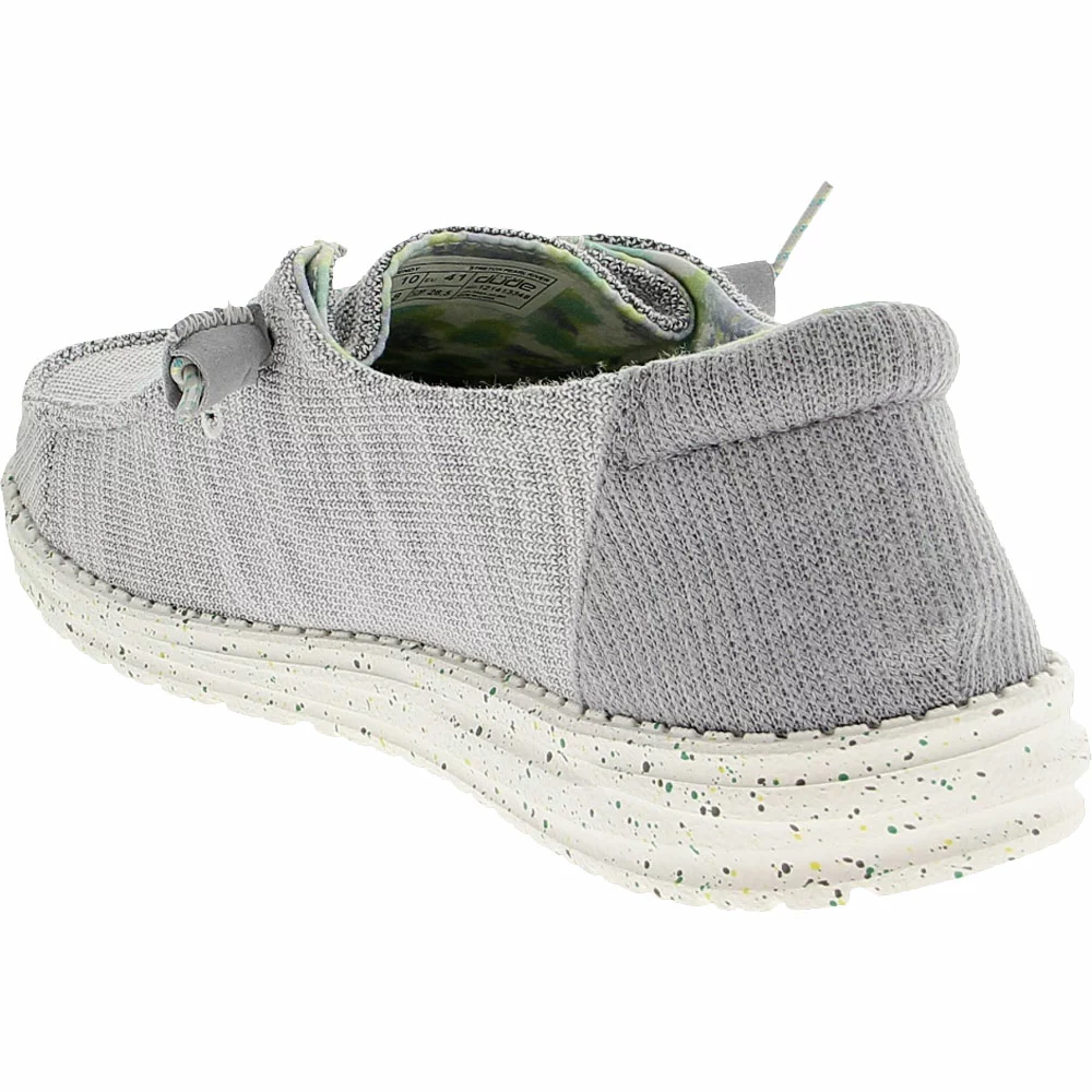 Hey Dude Wendy Stretch Slip On Casual Shoes - Womens Grey 3 Hey Dude Wendy Stretch Slip On Casual Shoes - Womens Grey - Image 3
