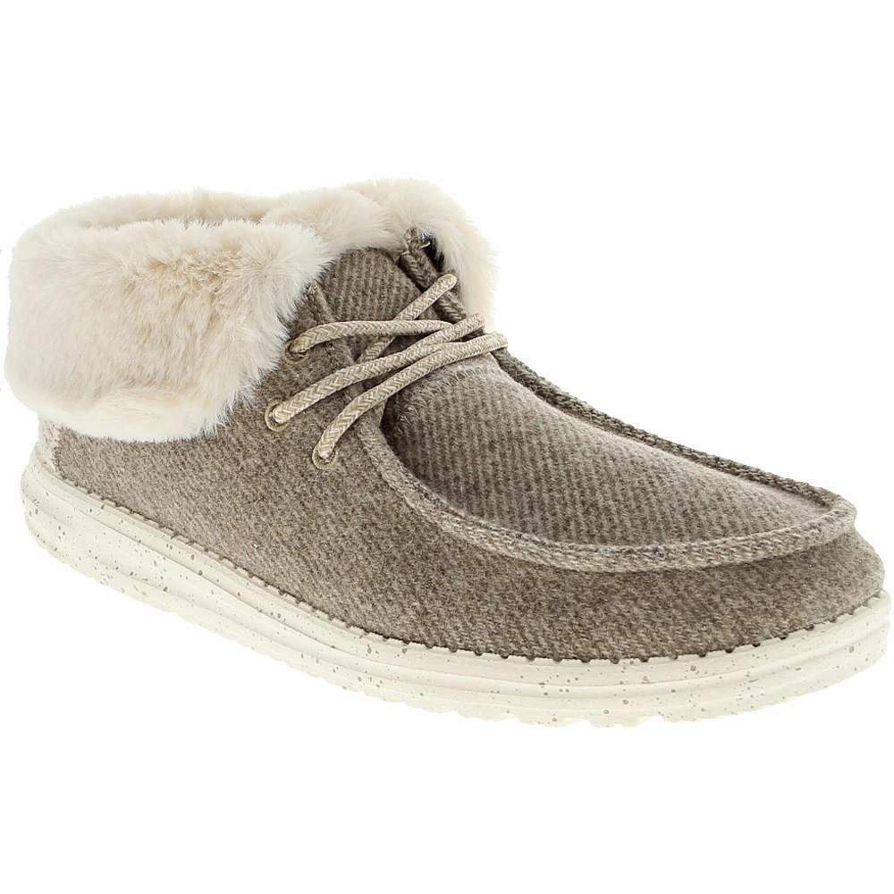 Hey Dude Britt Casual Shoes - Womens Tan 2 Hey Dude Britt Casual Shoes - Womens Tan - Image 2